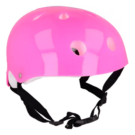 Casco P/ Niño Reforzado Patín Skate Rollers Bicicleta Rosa