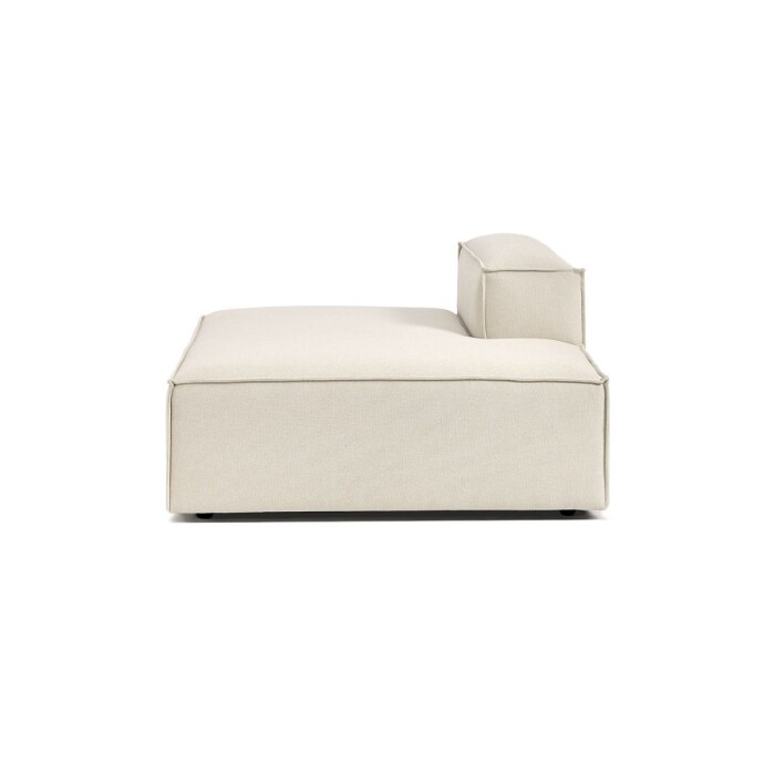 Sillón Nicole Chaise Lounge Simple Derecho Beige