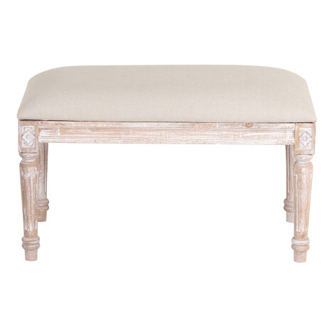 PIE DE CAMA MADERA-DE-MANGO NATURAL-BEIGE MATEO