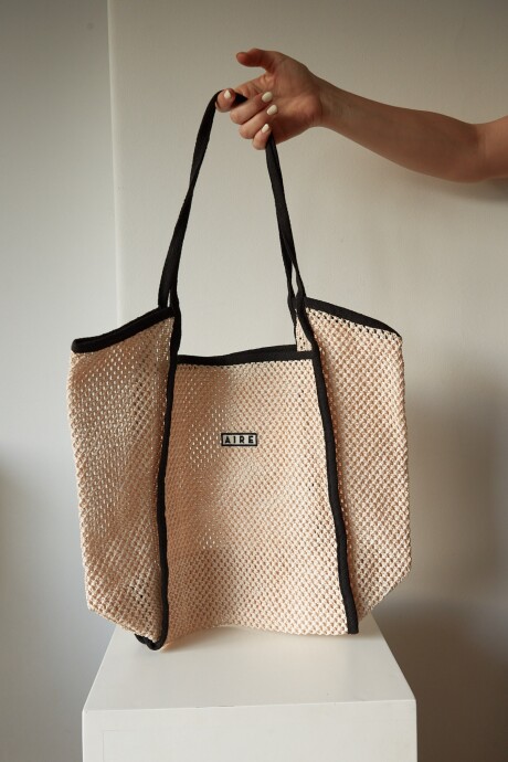BOLSO DE RED BEIGE BOLSO DE RED BEIGE