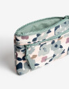 Monederos Nylon Monedero Nylon Con Bolsillo - Estampado Flores