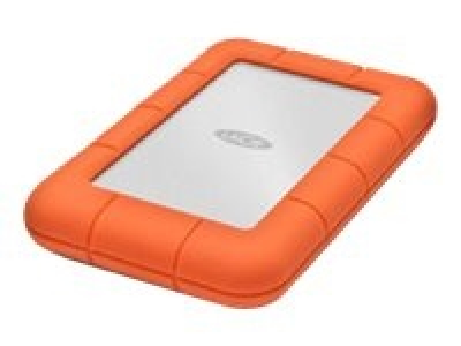 LaCie Rugged Mini - Disco duro - 1 TB - externo (portátil) - USB 3.0 - 5400 rpm 