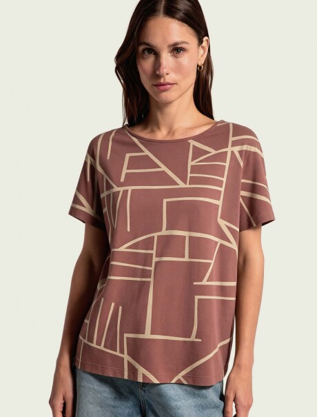 BLUSA ESTAMPADA BLUSA MM FEM