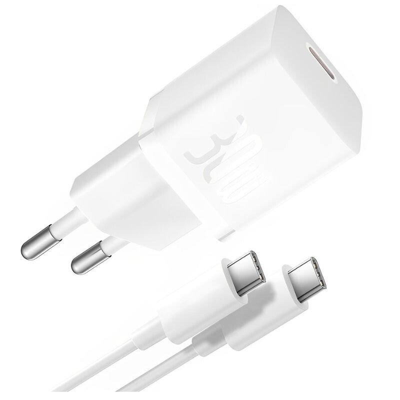 Cargador Baseus Usb-C 30W Mini Gan5 P10110902213-00 Cargador Baseus Usb-C 30W Mini Gan5 P10110902213-00