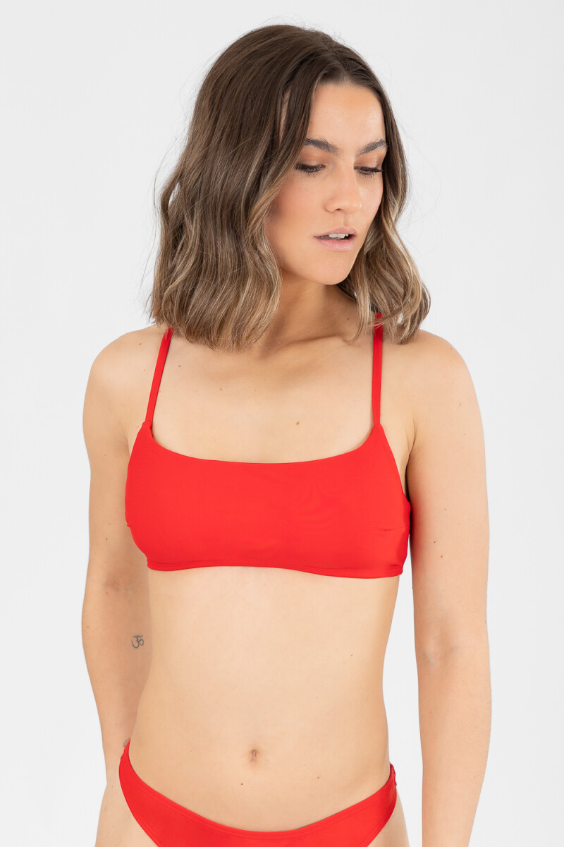 Top marcela new Hot red