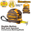 CINTA METRICA 5MT X 19MM METRICA Y PULGADAS INGCO HSMT08519 CINTA METRICA 5MT X 19MM METRICA Y PULGADAS INGCO HSMT08519