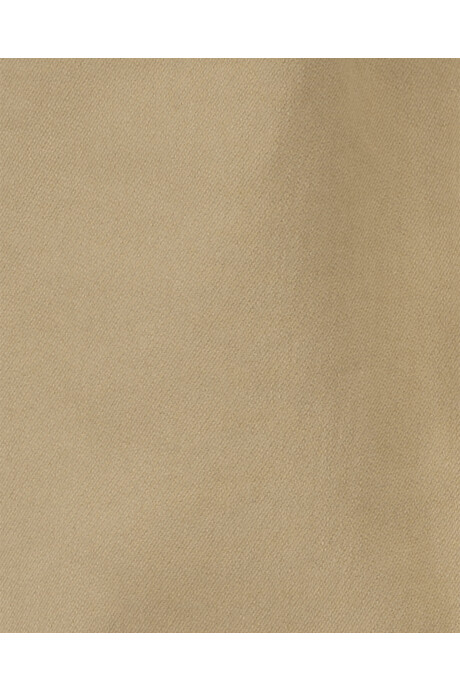 Pantalón denim tipo punto, khaki Sin color
