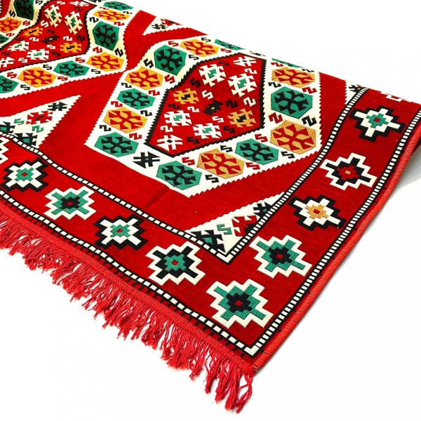 Alfombra Ankara roja 3,00x2,00 4 Alfombra Ankara roja 3,00x2,00 4
