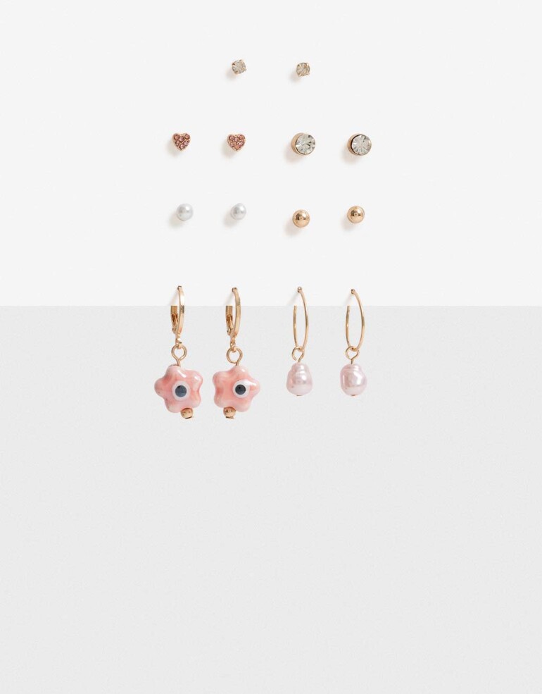 Aros Sets Metal Bijou Set Metal - Dorado