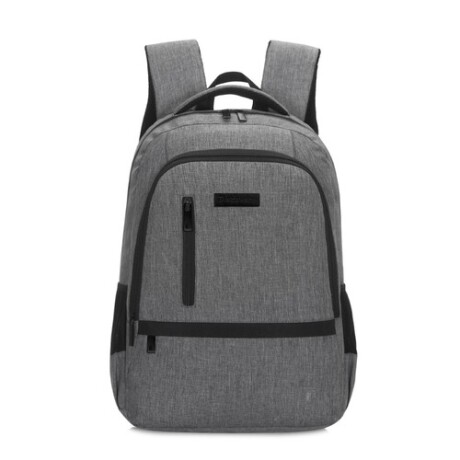 Mochila Clásica Discovery Negocios Modelo 4 GRIS-OSCURO