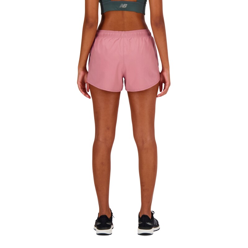Short New Balance de Dama - SHORT 3 INCH - WS41226RSE PINK