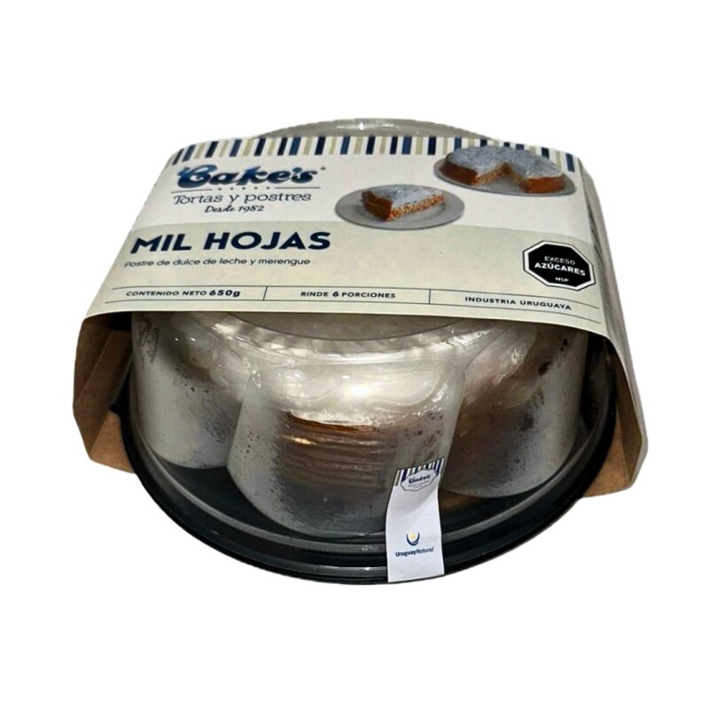 Torta Milhojas Cakes - 1 ud. - 650 g Torta Milhojas Cakes - 1 ud. - 650 g