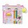 Set Papelería Arte c/Bolso y Libreta p/Colorear + Accesorios Gaticornio