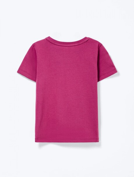 CAMISETA INFANTIL ROSADO