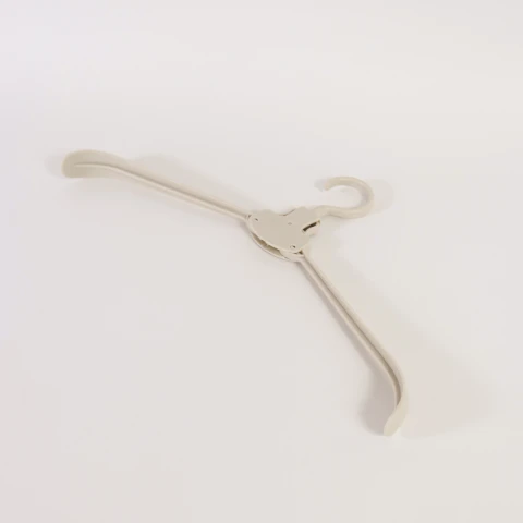 PERCHA PLEGABLE BEIGE 41X12CM Unica