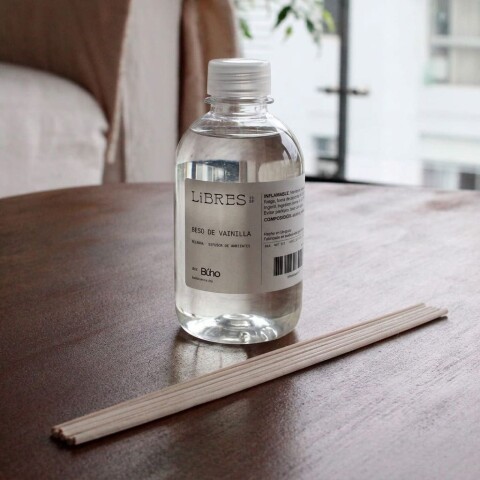 Recarga para difusor de ambientes 250ml Beso de Vainilla