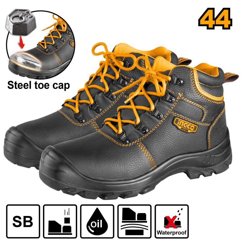 ZAPATO BOTIN TRABAJO NEGRO C PUNTERA DE SEGURIDAD N°44 ZAPATO BOTIN TRABAJO NEGRO C PUNTERA DE SEGURIDAD N°44