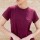TSHIRT SHORT FW24 Bordeaux