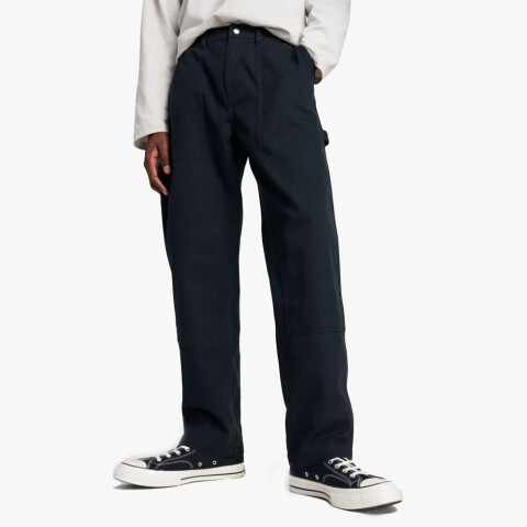 DOUBLE KNEE HARBOR PANT CONVERSE BLACK BLACK