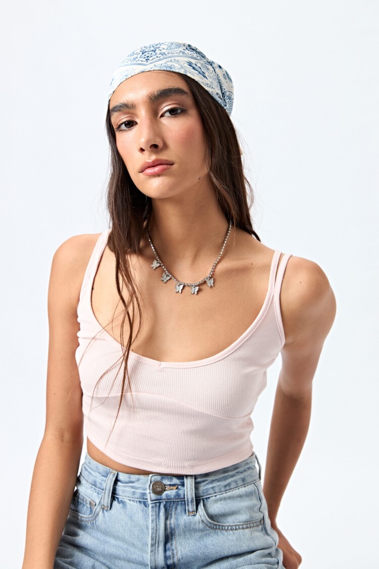 TOP ARCADE Rosa Bebé