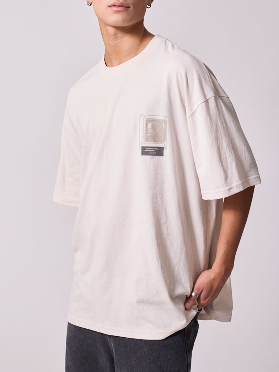 T-SHIRT GASTEL DIXIE - Beige 