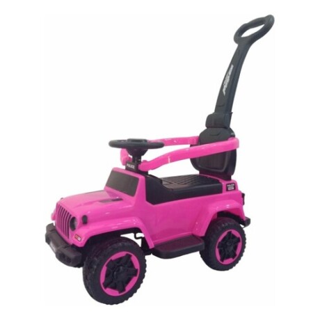Buggy infantil Bebesit 4x4 con guía y halo de seguridad Rosa