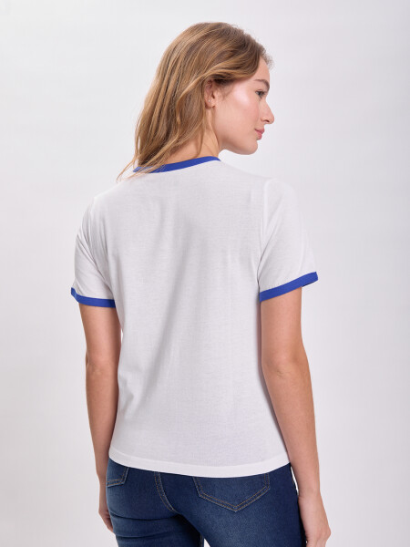 Remera estampa Blanco