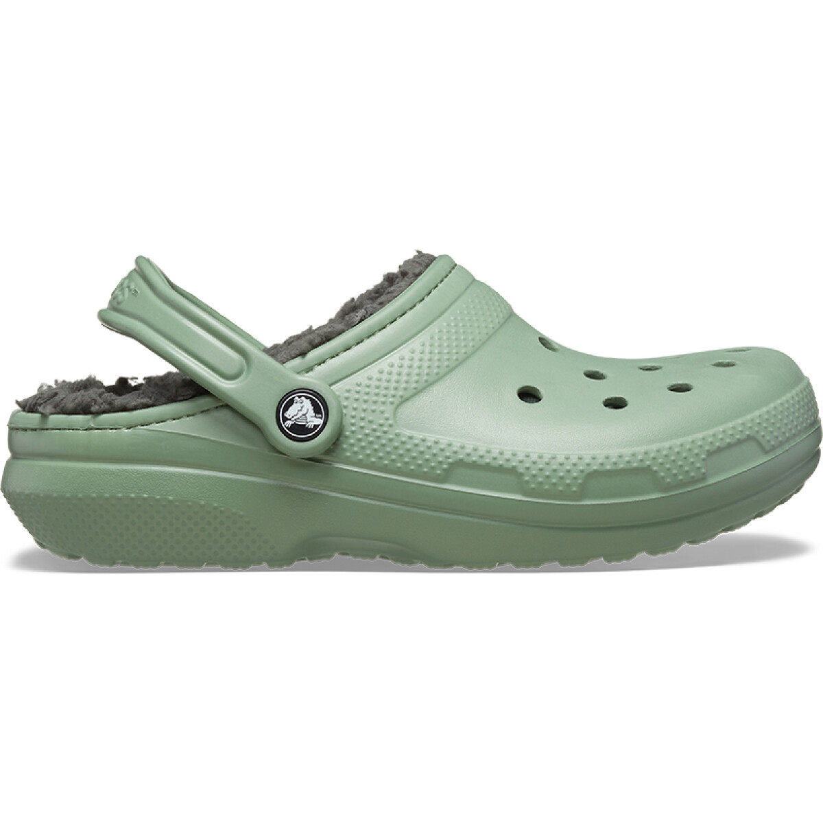 Crocs Classic Lined - Moss/multi 