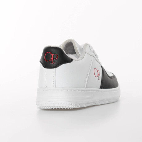 Calzado Ocean Pacific Kids Bakilian Escolar Urbano Negro-Blanco