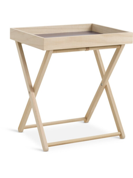 Mesa auxiliar SERUP 40x52 natural Mesa auxiliar SERUP 40x52 natural