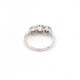 Anillo Platino Con 3 Brillantes, Nuevo, Estilo Antiguo Anillo Platino Con 3 Brillantes, Nuevo, Estilo Antiguo