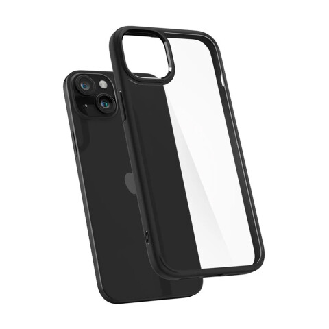 Spigen Funda Crystal Hybrid iPhone 15 Plus Black Spigen Funda Crystal Hybrid iPhone 15 Plus Black