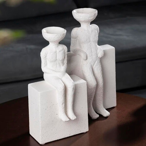 ESCULTURA FIGURE Blanco - UNICO