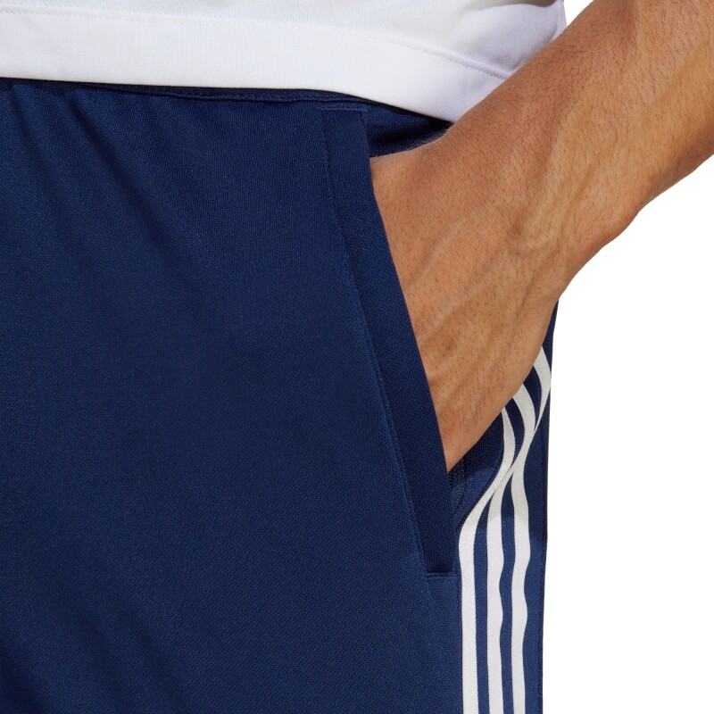 Pantalón Largo Essentials 3-Stripes Tee de Hombre Azul