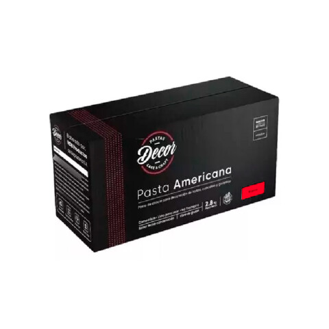 Pasta Americana Rojo 2,8 kg