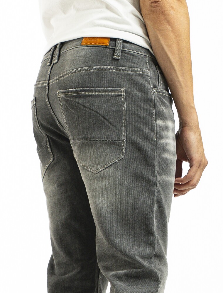 Jean Slim A3 30x30 Gris