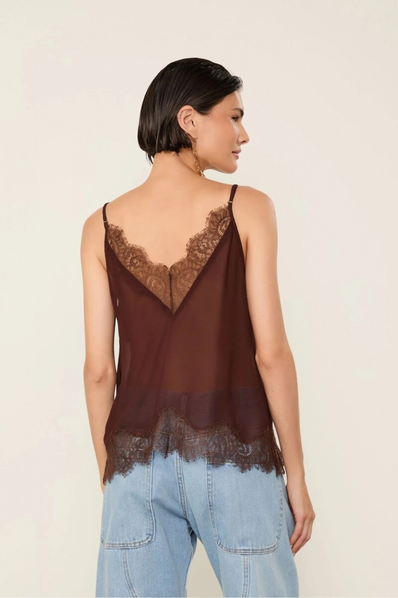 TOP TERESA ENCAJE Verde