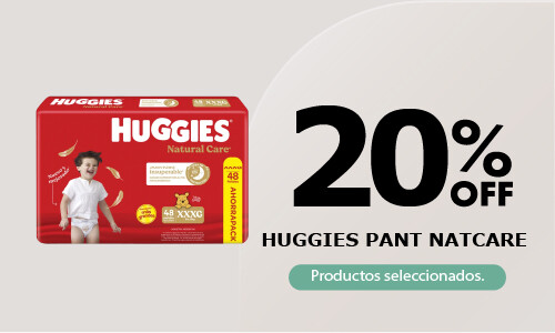 Huggies 20%
