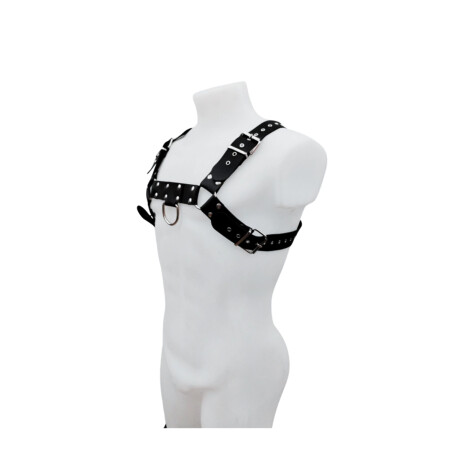 Arnés Pectoral Masculino "D" Espalda Cruzada Arnés Pectoral Masculino "D" Espalda Cruzada
