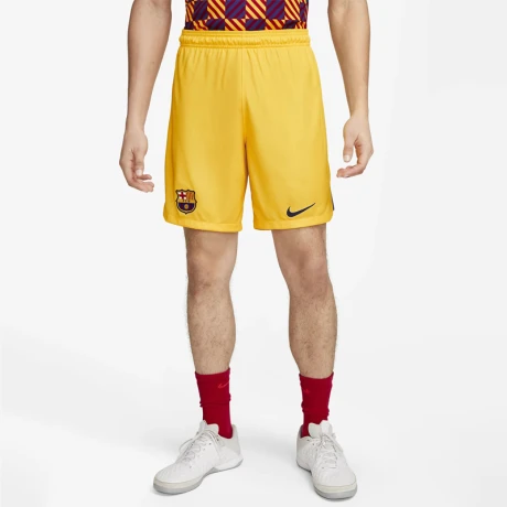 Short Nike Futbol Hombre FCB Df Stad 4TH Amarillo S/C