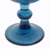 COPA DE VIDRIO AZUL 350ML Unica