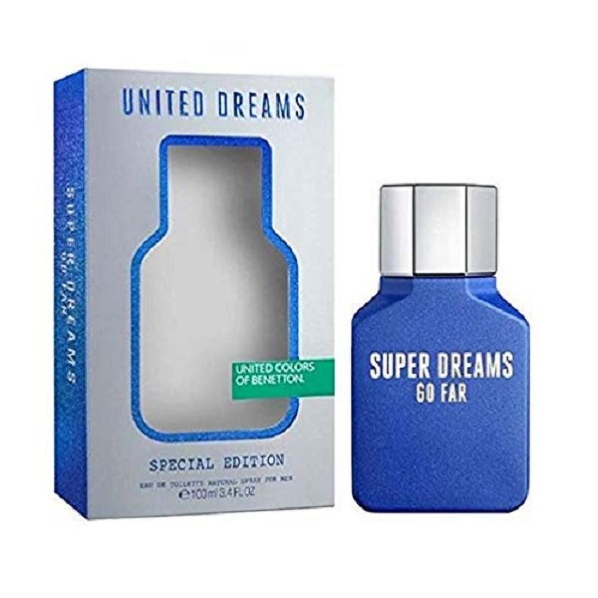 Benetton Perfume United Dreams Super Dreams Go Far EDT 100ml 
