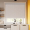 Cortina Blackout Texturada 100% opaca roller 1.00x2.00m Beige