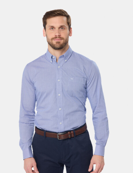 CAMISA CUADROS Celazul