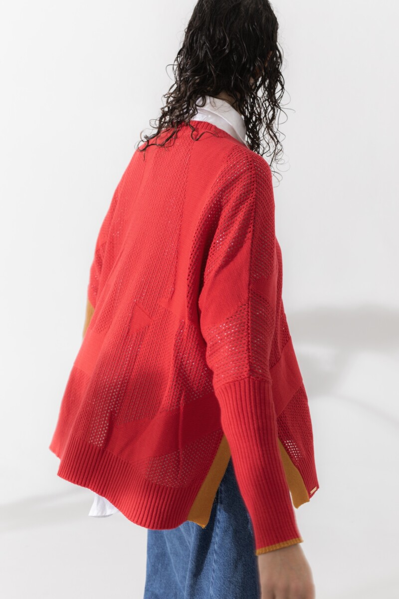 BUZO SAVIA COTTON Rojo