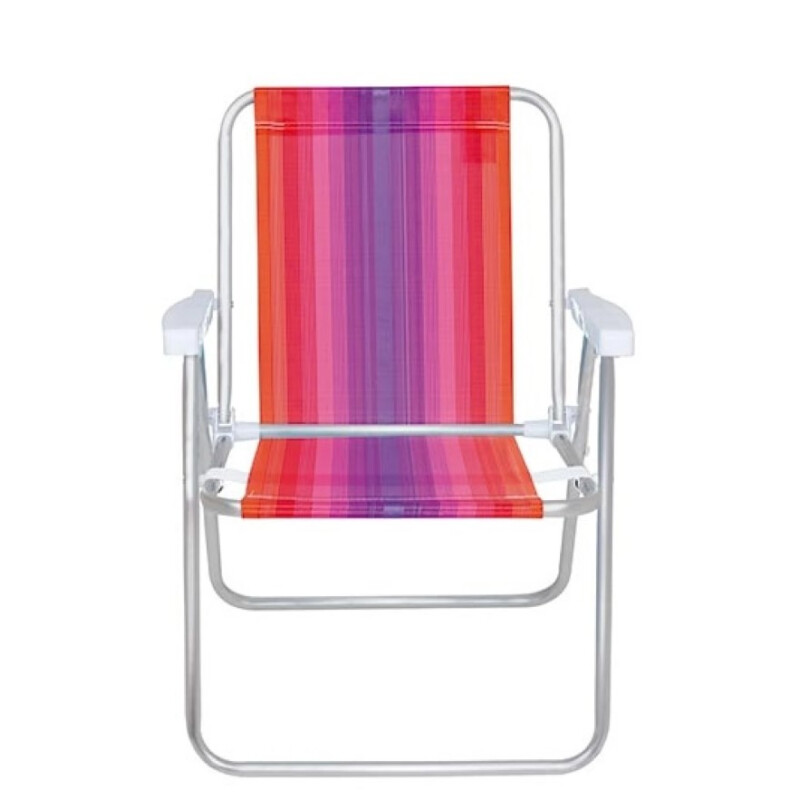 Sillas Para Niños Playeras Alta Aluminio Mor Sillas Para Niños Playeras Alta Aluminio Mor