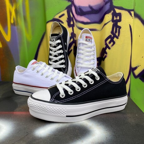 CONVERSE CHUCK TAYLOR ALL STAR PLATAFORMA Black