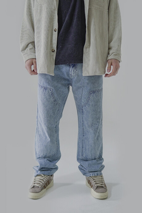 Jean Pulau Jargo Men Azul
