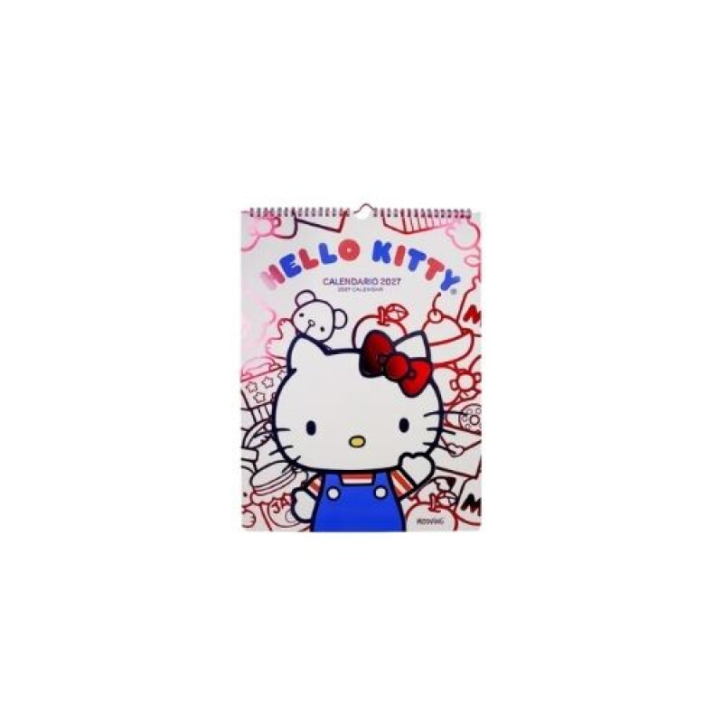 Calendario 2027 Hello Kitty Mooving 40x30cm Mensual Calendario 2027 Hello Kitty Mooving 40x30cm Mensual