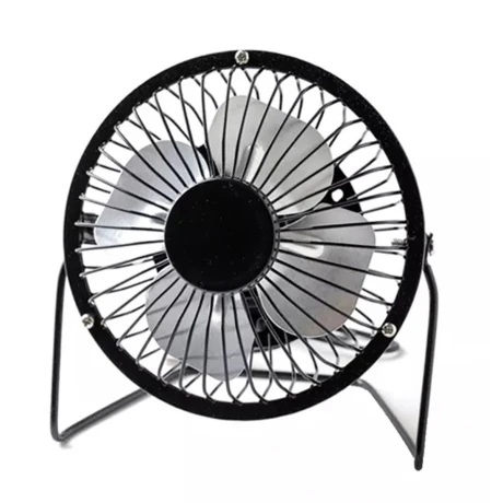 Mini Ventilador De Mesa USB NEGRO